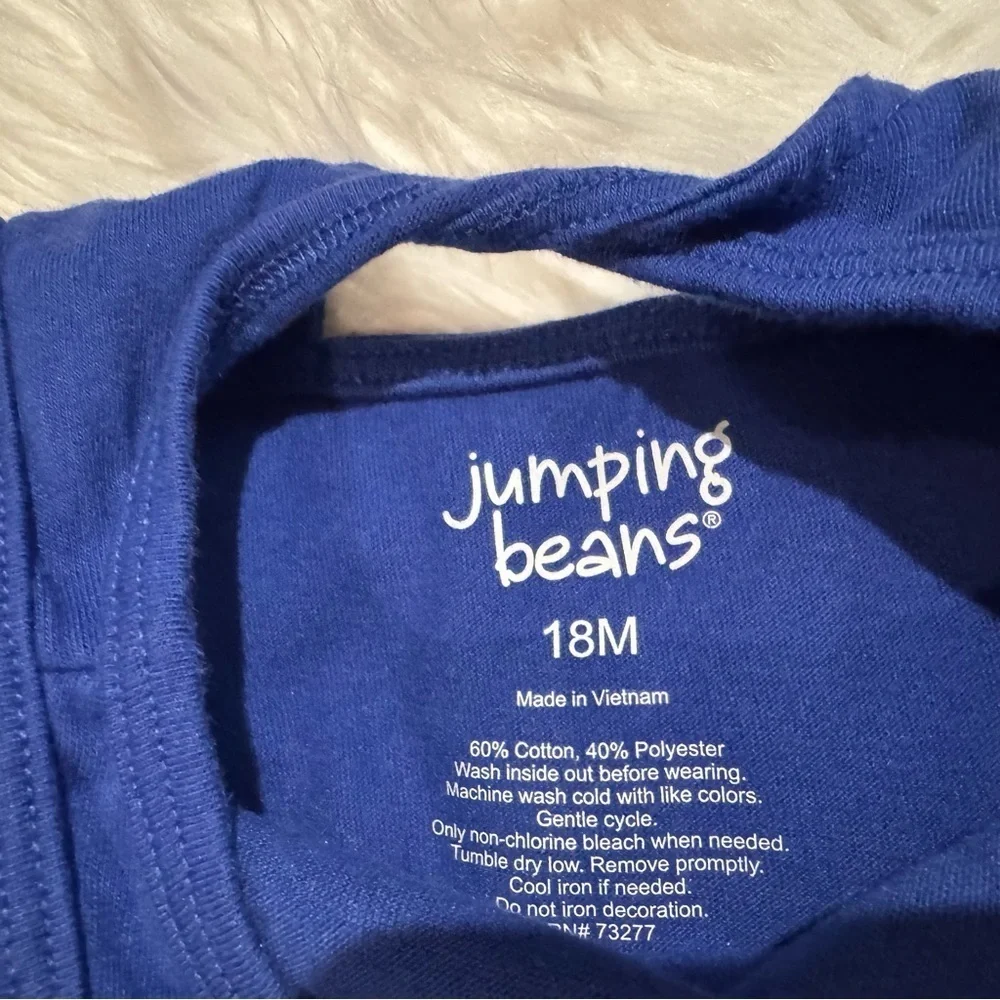 Jumping Beans Toddler Girl 2 Piece Tank‎ Top & Shorts Set Size 18 Months